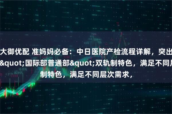 大御优配 准妈妈必备：中日医院产检流程详解，突出中日医院"国际部普通部"双轨制特色，满足不同层次需求，